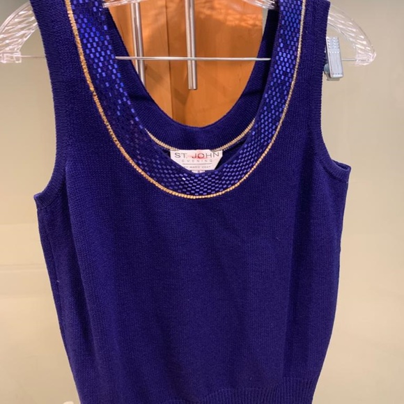St John Collection two piece dress suit with top